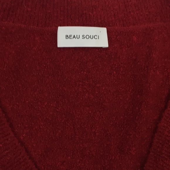 Beau Souci chalk oversized sweater - Picture 10 of 12